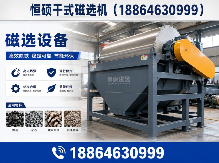 许昌经济技术开发区磁铁矿干选机展示图